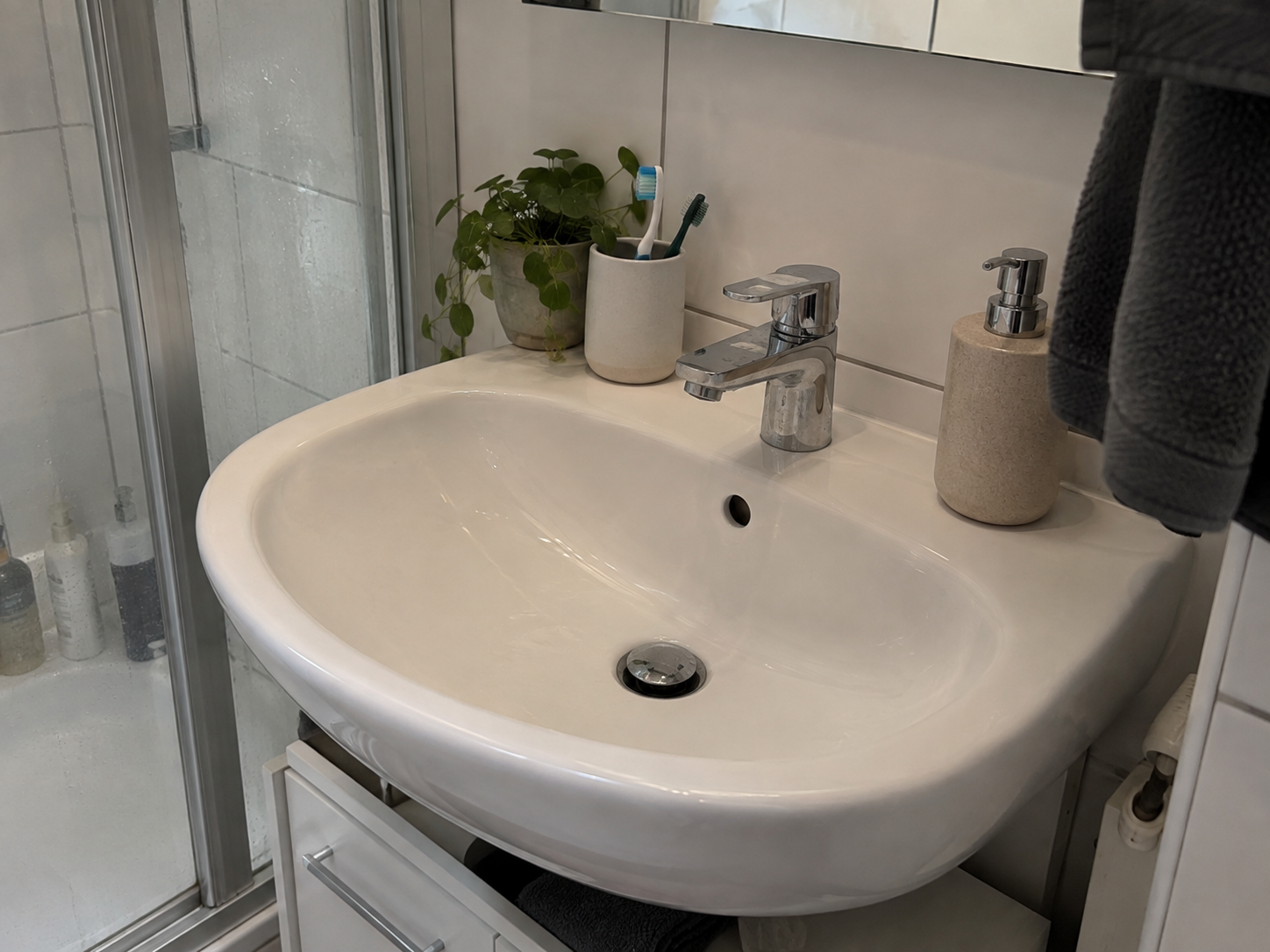 Beispielaufnahme: Bad · Waschbecken / Armatur